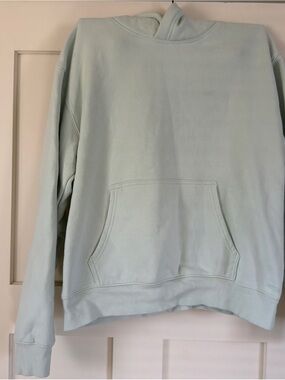 Aritzia Light Mint Green Hoodie Sweatshirt